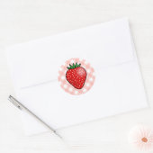 Gingham Strawberry Stickers (Umschlag)
