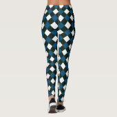 Gingham Summer Niedlich Leggings (Rückseite)
