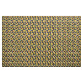 Gingham Sunflowers Pattern Stoff (Yard (91,4 cm))