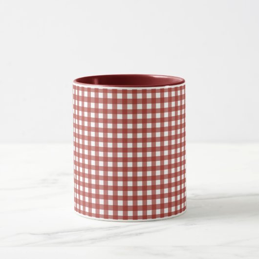 Gingham Tasse (Zentrum)