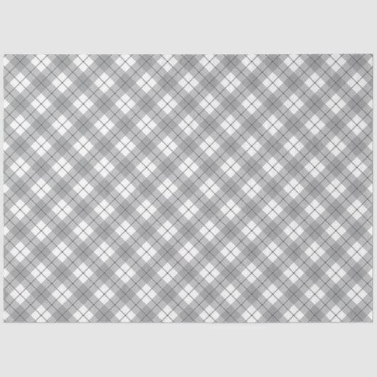 Gingham Tissue Paper Seidenpapier (Vorderseite)