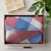 Gingham und Ruhm Seidenpapier (Geschenk)