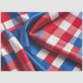 Gingham und Ruhm Seidenpapier (Vorderseite)