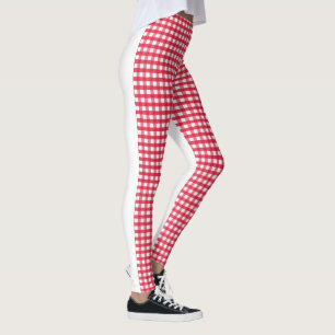 Gingham-  Zazzle_Growshop. Leggings