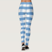 Gingham-| Zazzle_Growshop. Leggings (Rückseite)
