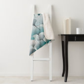Gingko Biloba nahtlos blaue Farbmuster. Sherpadecke (Beispiel)