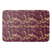 Gingko Blätter Bath Mat Badematte (Vorderseite)