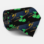 "Gingko " Krawatte (Gerollt)