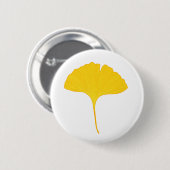 Gingko Leaf Button (Vorne & Hinten)