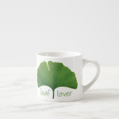 Gingko Leaf Espressotasse (Rechts)