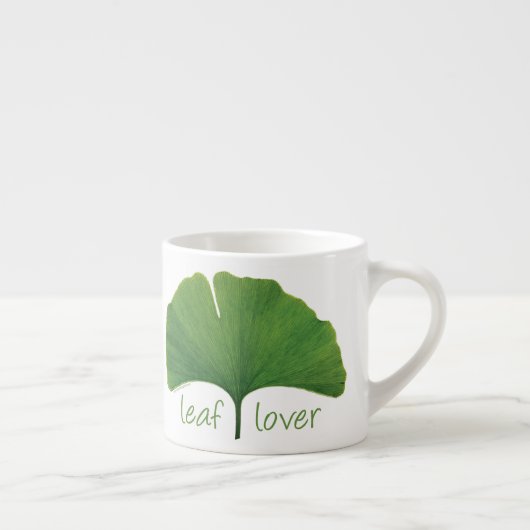 Gingko Leaf Espressotasse (Rechts)