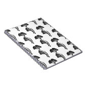 Gingko Leaf Lino Print Notizblock (Rechte Seite)