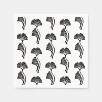 Gingko Leaf Lino Print