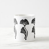 Gingko Leaf Lino Print Tasse (Mittel)