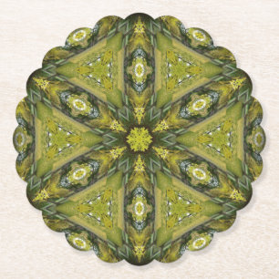 Gingko Mandala Untersetzer