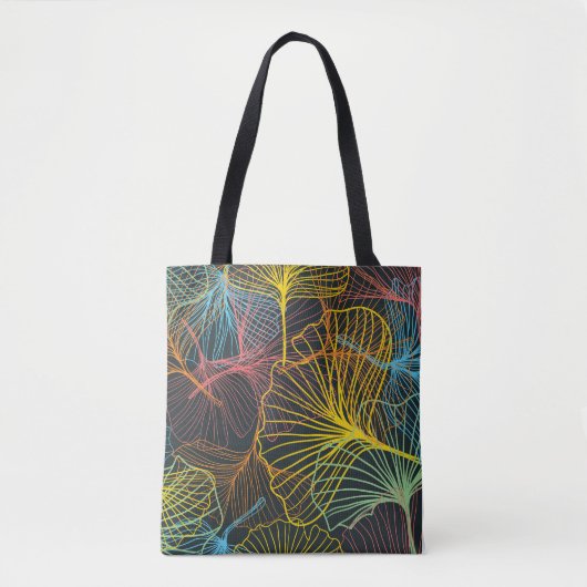 Gingko Pattern Tasche (Vorderseite)