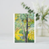 Gingko Postkarte (Stehend Vorderseite)