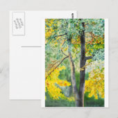 Gingko Postkarte (Vorne/Hinten)