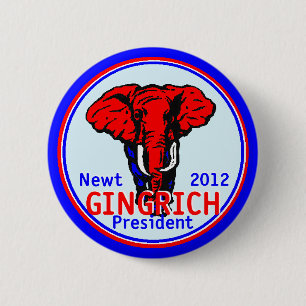 Gingrich 2012 Knopf Button