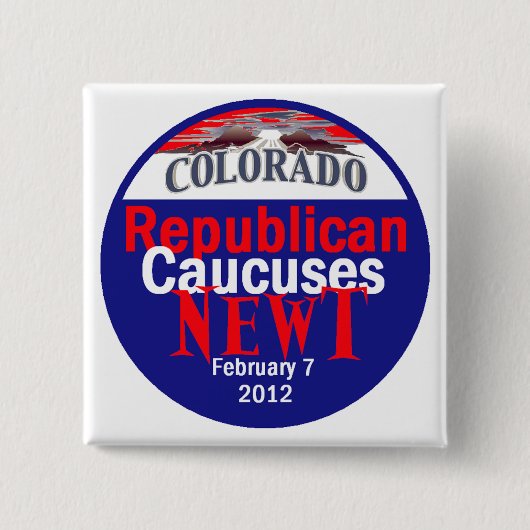 Gingrich Colorado Knopf Button (Vorderseite)