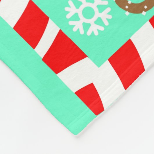 Gingy House 2021 Fleece Blanket (Ecke)