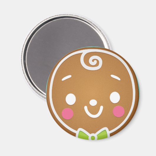 Gingy House Magnet (Vorderseite/Rückseite)