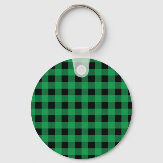 Ginham Green und Black Schlüsselanhänger (Vorderseite)