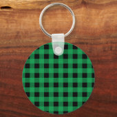 Ginham Green und Black Schlüsselanhänger (Vorderseite)