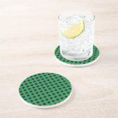 Ginham Green und Black Untersetzer (Seite)