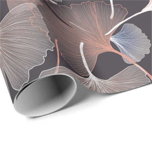 Ginhko verlasse Muster Geschenkpapier (Rolleneckpunkt)