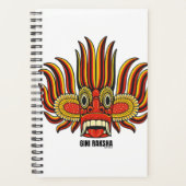 Gini Raksha Mask Spiral Event Planner - Sri Lankan Planer (Vorderseite)