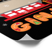 Ginja Ninja Ginjas Gingerbread Ninjas Christmas Gi Poster (Ecke)