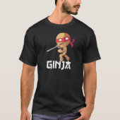 Ginja Ninjabread Man Gingerbread Ninja Christmas W T-Shirt (Vorderseite)