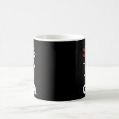 Ginjas Ingwerbrot-Ninja Lustiger Weihnachtscookie  Kaffeetasse (Mittel)