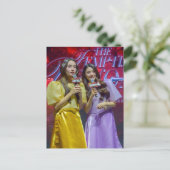 GinJay Ginny und Jayna Feiertagspostkarte (Stehend Vorderseite)