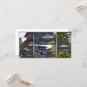 Ginkaku-ji (Higashiyama Jisho-ji) Karte (Vorderseite/Rückseite Beispiel)