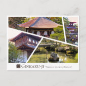 Ginkaku-ji (Higashiyama Jisho-ji) Postkarte (Vorderseite)