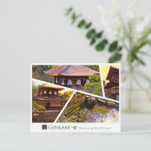 Ginkaku-ji (Higashiyama Jisho-ji) Postkarte (Stehend Vorderseite)