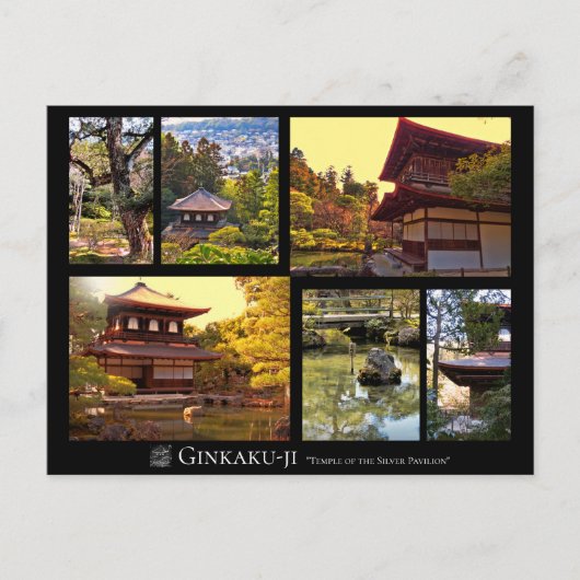 Ginkaku-ji (Higashiyama Jisho-ji) Postkarte (Vorderseite)