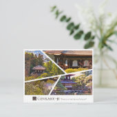 Ginkaku-ji (Higashiyama Jisho-ji) Postkarte (Stehend Vorderseite)