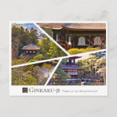 Ginkaku-ji (Higashiyama Jisho-ji) Postkarte (Vorderseite)