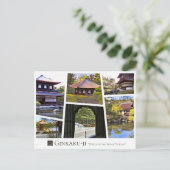 Ginkaku-ji (Higashiyama Jisho-ji) Postkarte (Stehend Vorderseite)