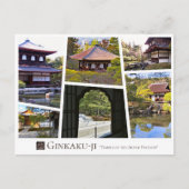 Ginkaku-ji (Higashiyama Jisho-ji) Postkarte (Vorderseite)