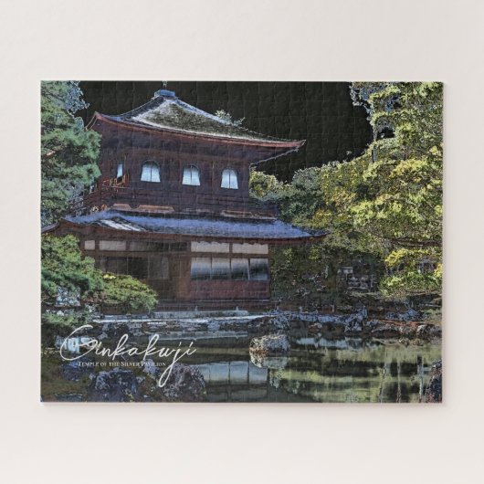 Ginkaku-ji (Higashiyama Jisho-ji) Puzzle (Horizontal)