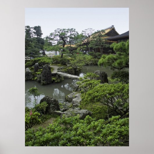 GINKAKU-JI ZEN TEMPLE POSTER (Vorne)