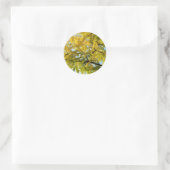 Ginkgo-Baum: Japan Runder Aufkleber (Tasche)