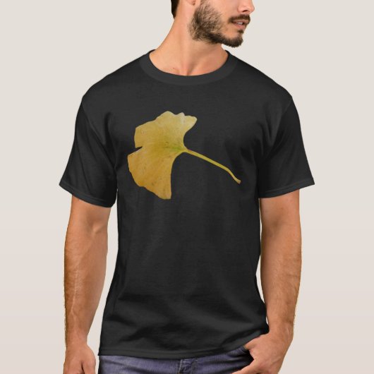 Ginkgo Biloba Blatt-T - Shirt (Vorderseite)