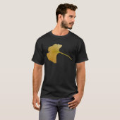 Ginkgo Biloba Blatt-T - Shirt (Vorne ganz)