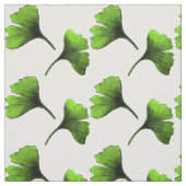 Ginkgo Biloba Blätter Botanisches Kunstmuster Stoff (Muster)