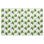 Ginkgo Biloba Blätter Botanisches Kunstmuster Stoff (Fat Quarter (45,7 x 55,9 cm))
